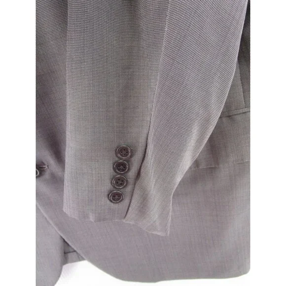 VINTAGE Oxford Clothes Sport Coat 42 Saks Blazer Wool Silk Unstructured